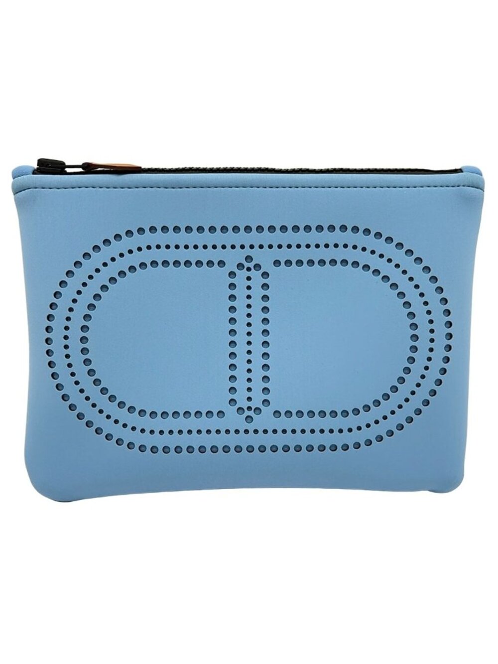 Hermes Pouch Maillon Marant Perforated Azur Chaine D'ancre